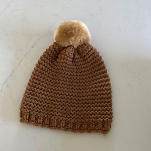 Beanie with pin